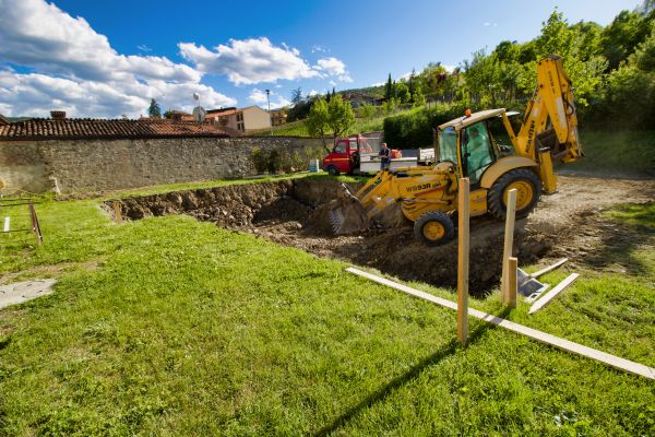 Basement Excavation in Canton