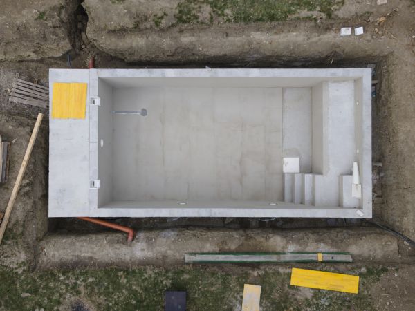 Pool Area Leveling in Canton