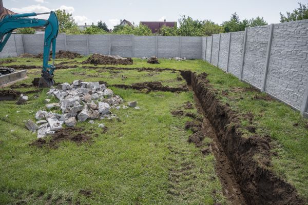 Cost of Yard Trenching in Canton