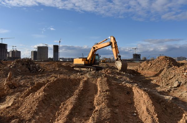 Drainage Trench Excavation in Canton