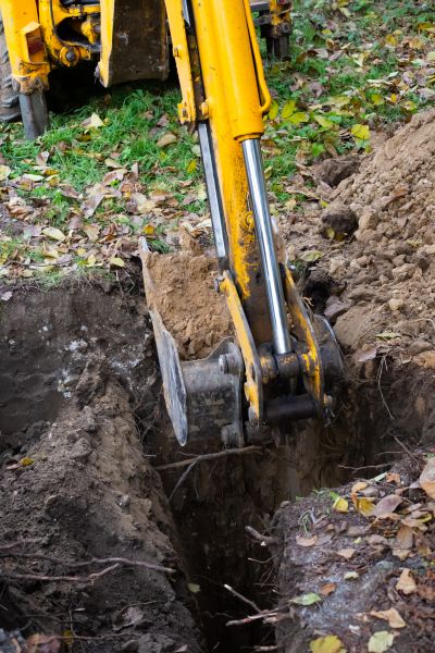 Sewer Tank Excavation in Canton