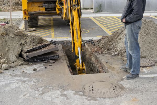 Cost of Utility Line Excavation in Canton
